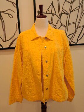 Chico's Sunshine Yellow Jacket (Chico's SZ 2)